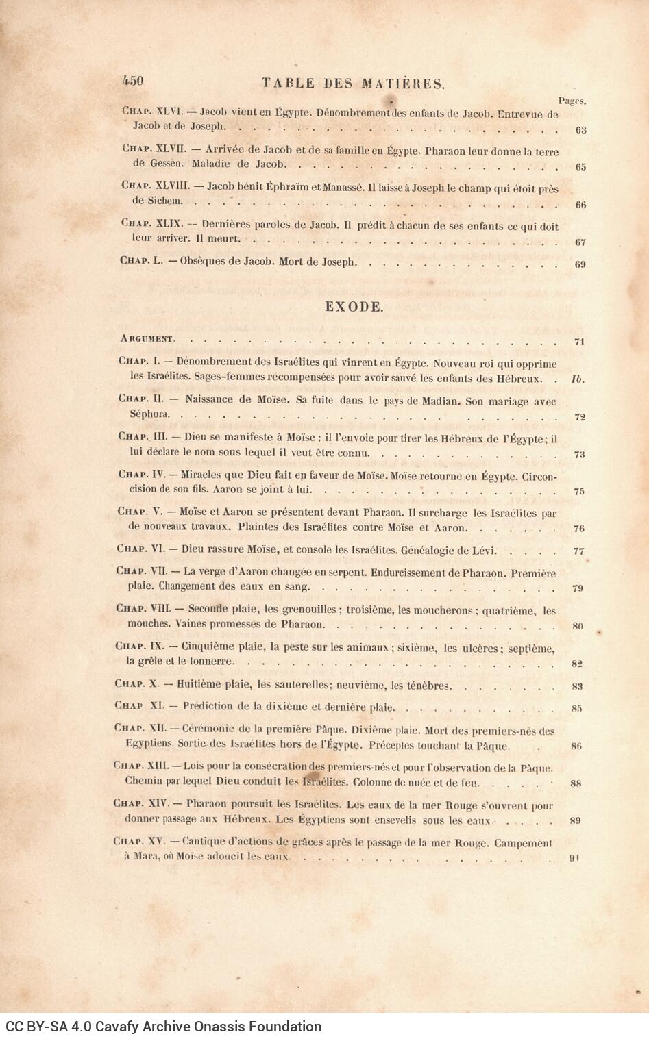 26 x 17 εκ. 10 σ. χ.α. + LXVII σ. + 462 σ. + 6 σ. χ.α., όπου φ. 2 κτητορική σφραγίδα CPC στ